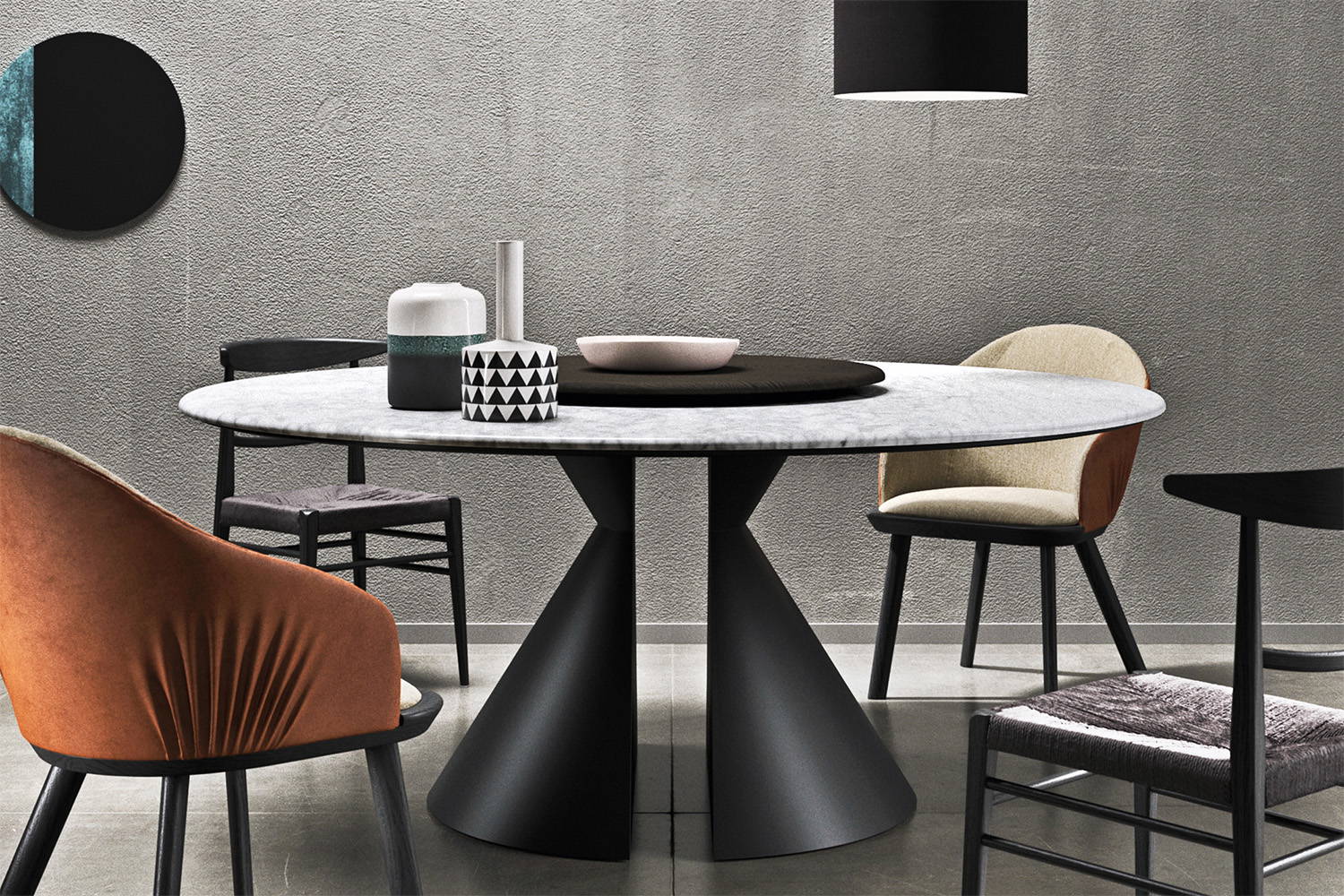 Nimbo Kitchen Table by Presotto