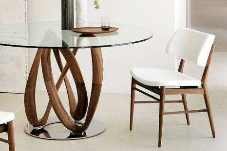 Nissa dining chair by Porada