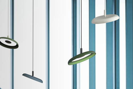 Nivel pendant lights by Pablo Pardo for Pablo Designs.