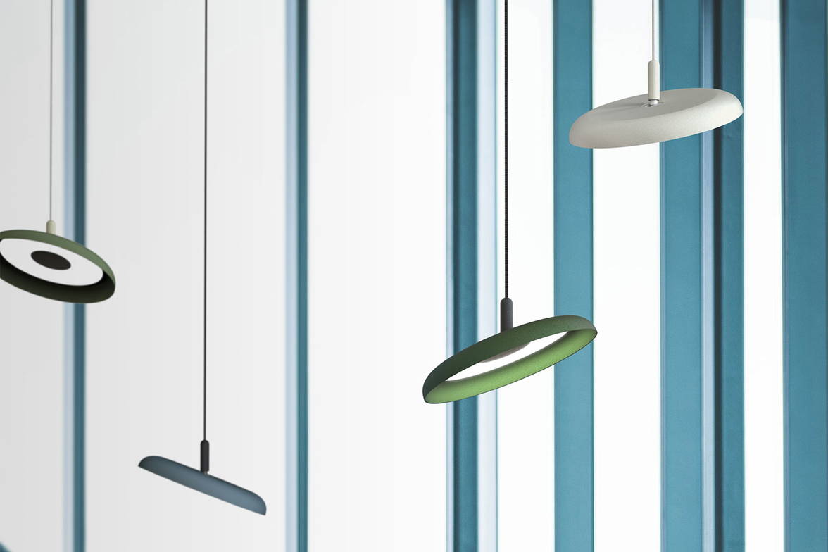Nivel pendant lights by Pablo Pardo for Pablo Designs. Nivel pendant lights by Pablo Pardo for Pablo Designs.