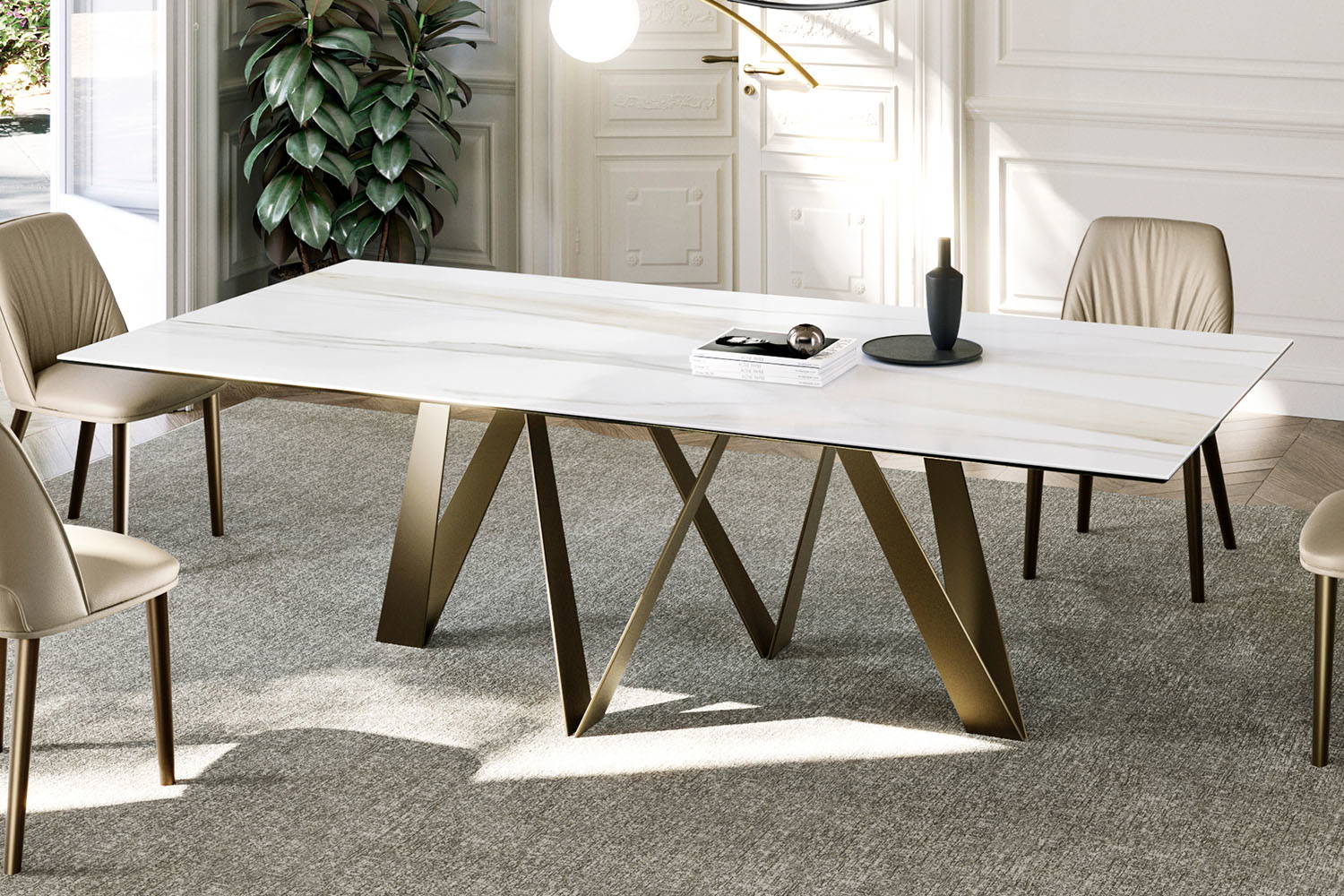 Noa dining table by Antoy Filips for eforma