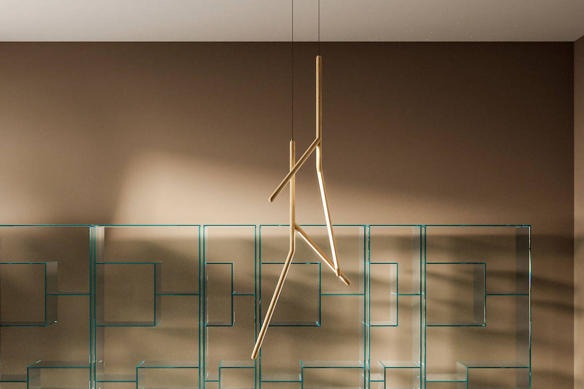 The Noum suspension light by Massimo Castagna for Tonelli. The Noum suspension light by Massimo Castagna for Tonelli.