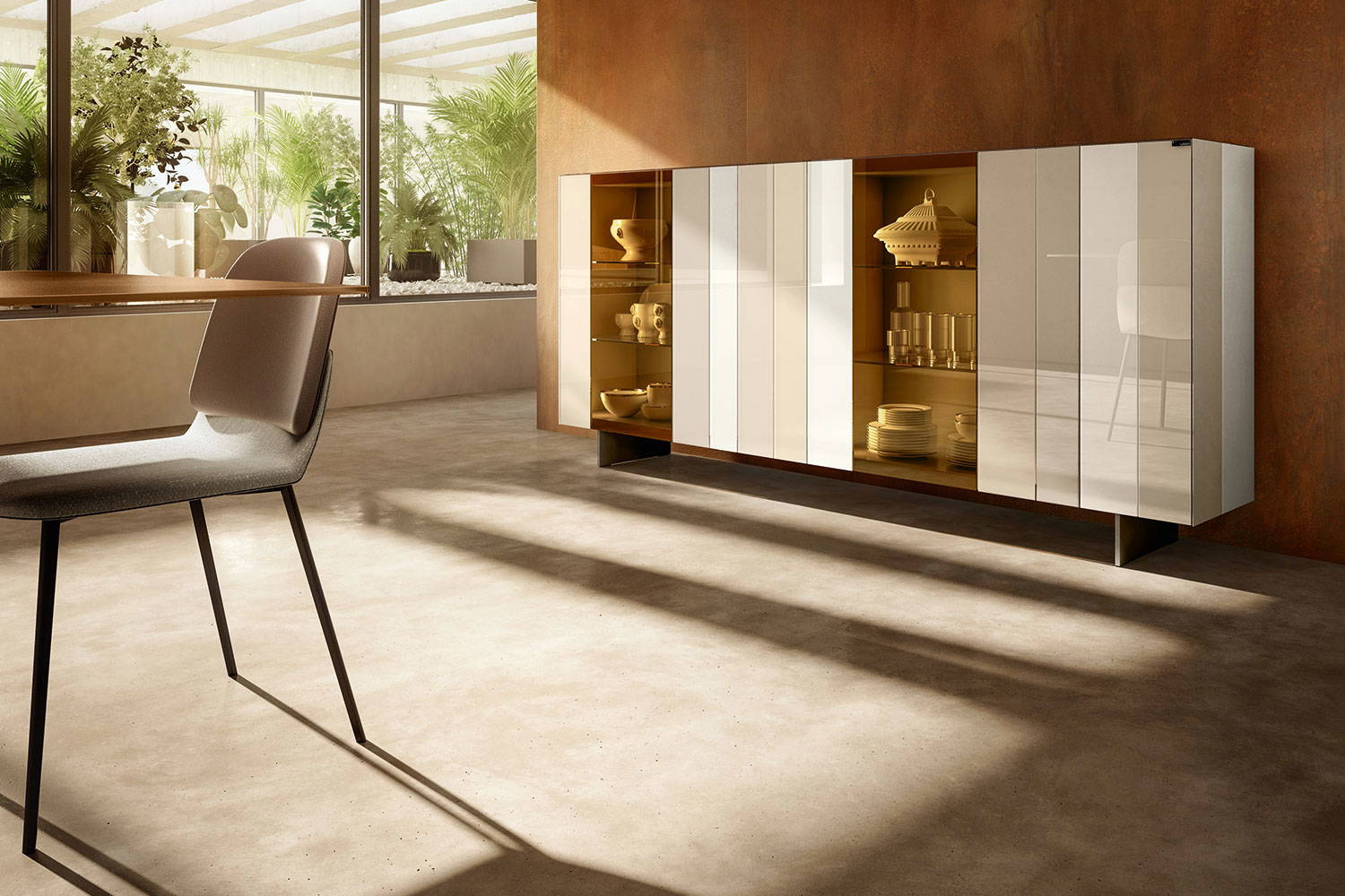 The N.O.W. 1382 cupboard by Daniele Lago for Lago