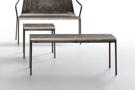 Ola coffee table with Ola end table by Midj