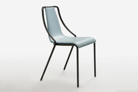 Ola Hard Leather dining chair by Midj