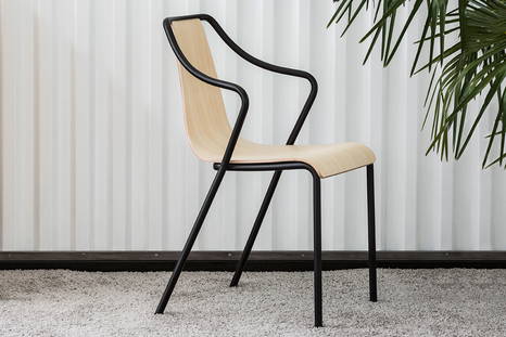 Ola wood dining chair by Midj