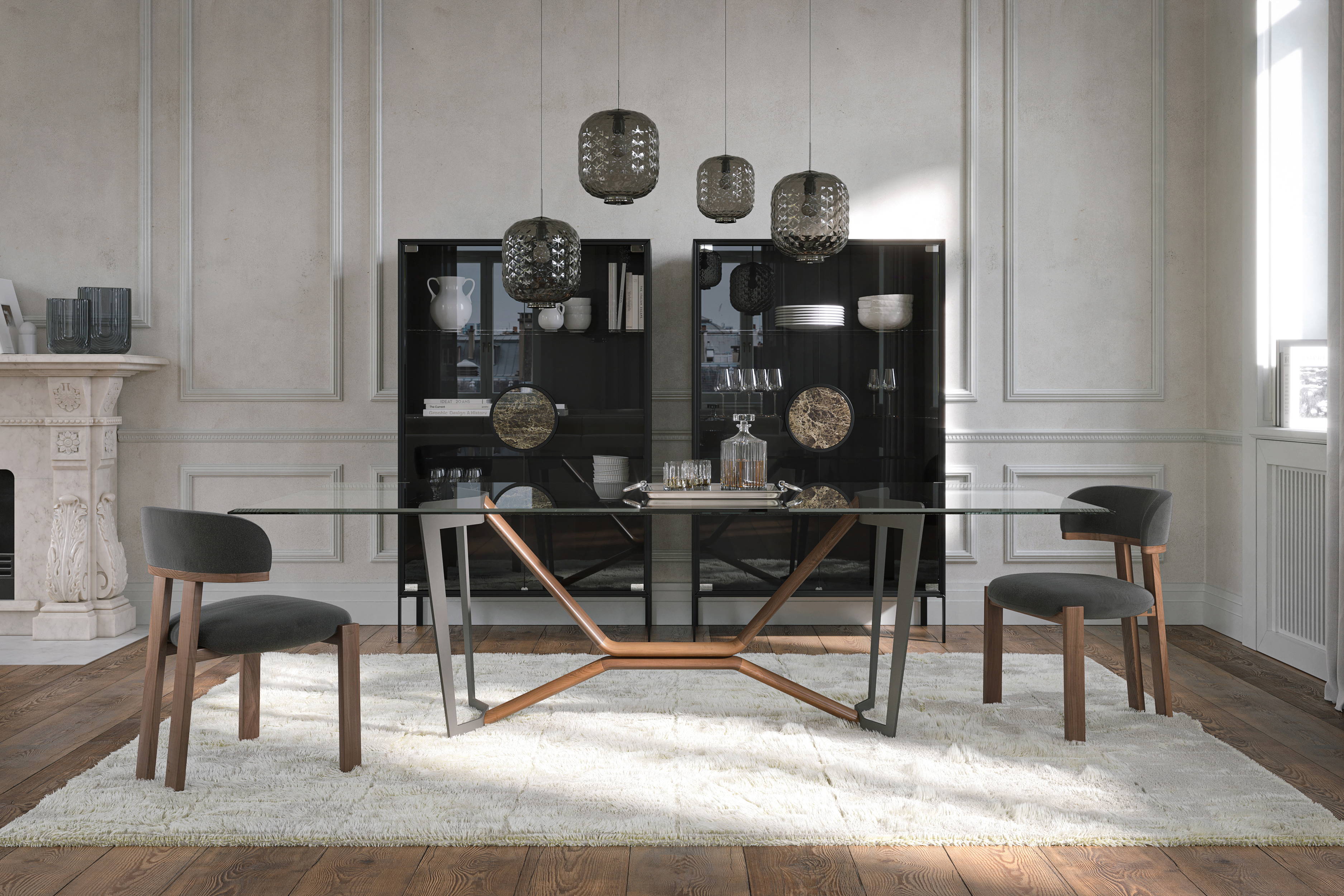 Oliver Dining Table from Tonin Casa