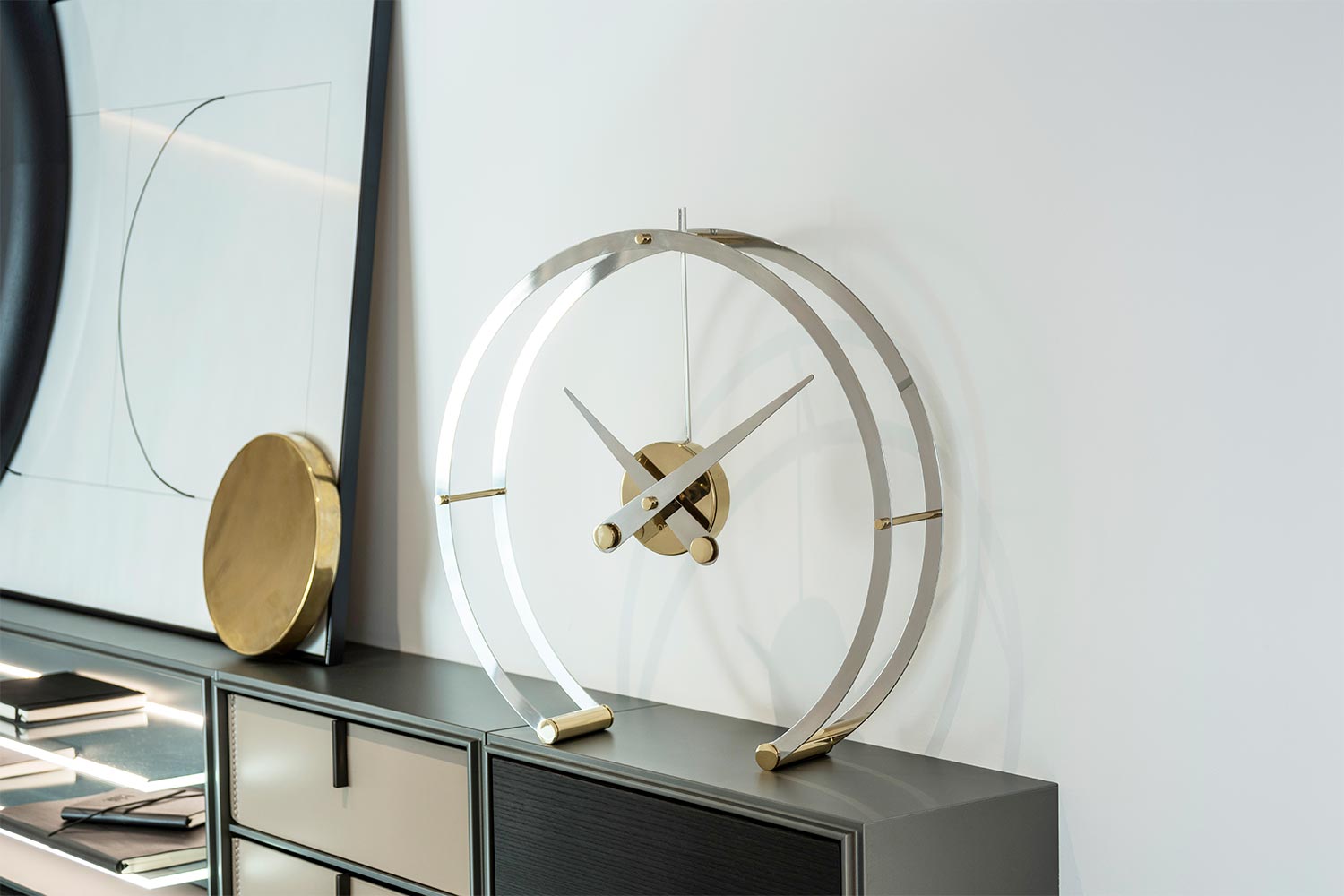 Omega clock by Nomon