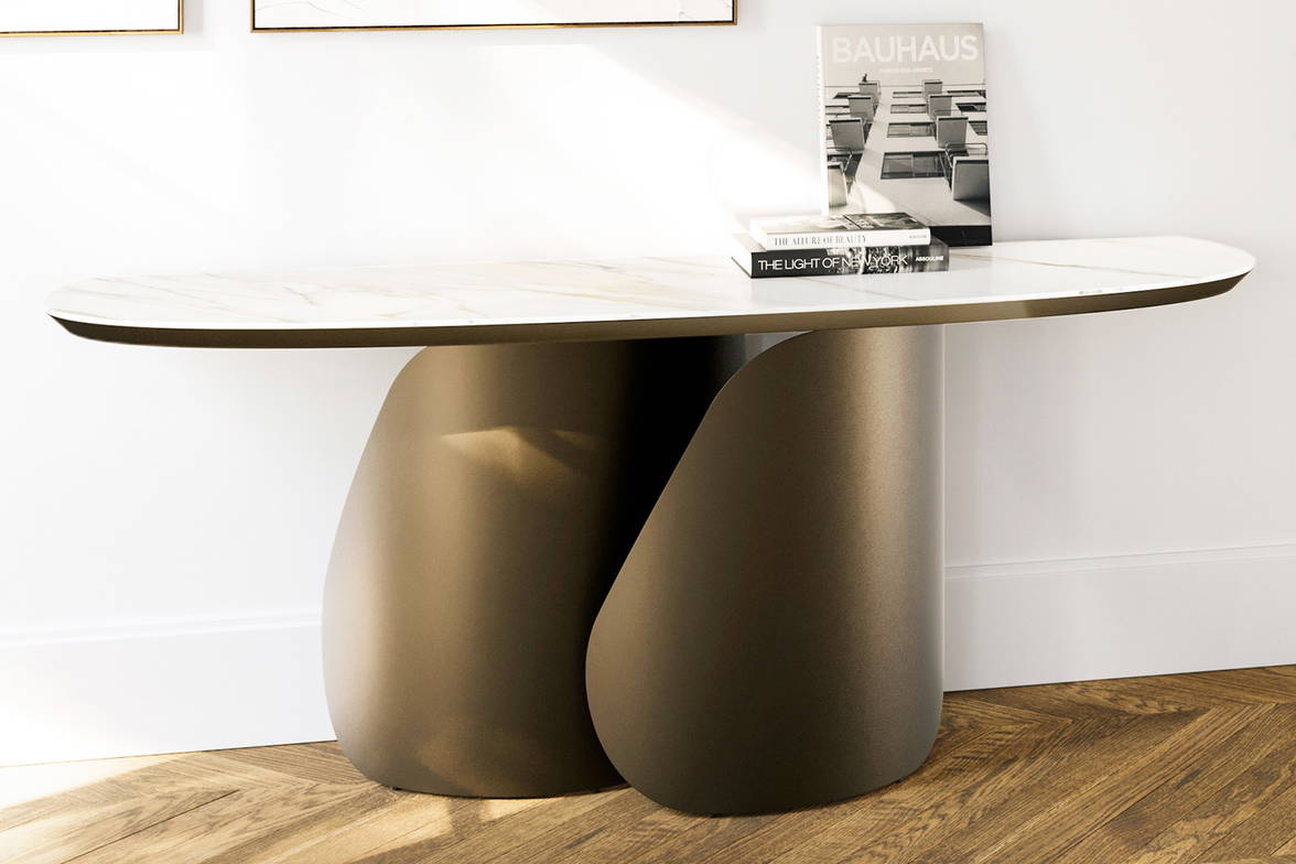 Onda console table by Ollen Pal for eforma Onda console table by Ollen Pal for eforma
