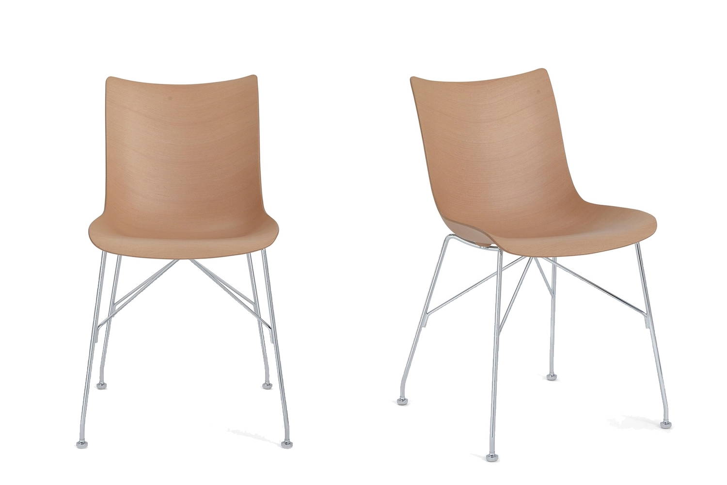 P/Wood Dining Chair by Kartell | room service 360°