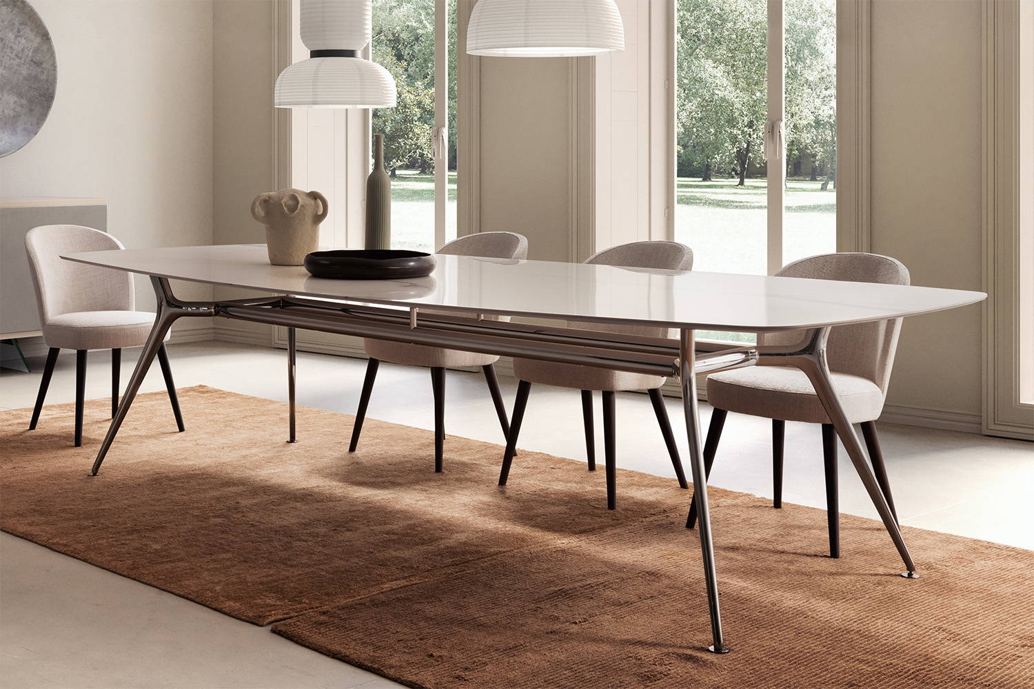 P016 Dining Table from Presotto