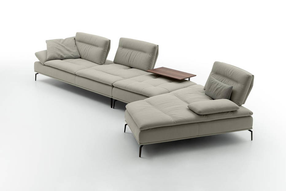 Pacific Fly Sectional Sofa with Chaise by Nicoline Italia