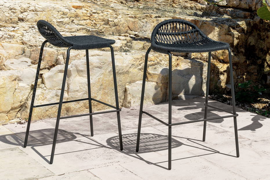 Panama bar stool designed by Ludovica and Roberto Palomba for Talenti