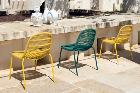 Panama dining chairs by Talenti