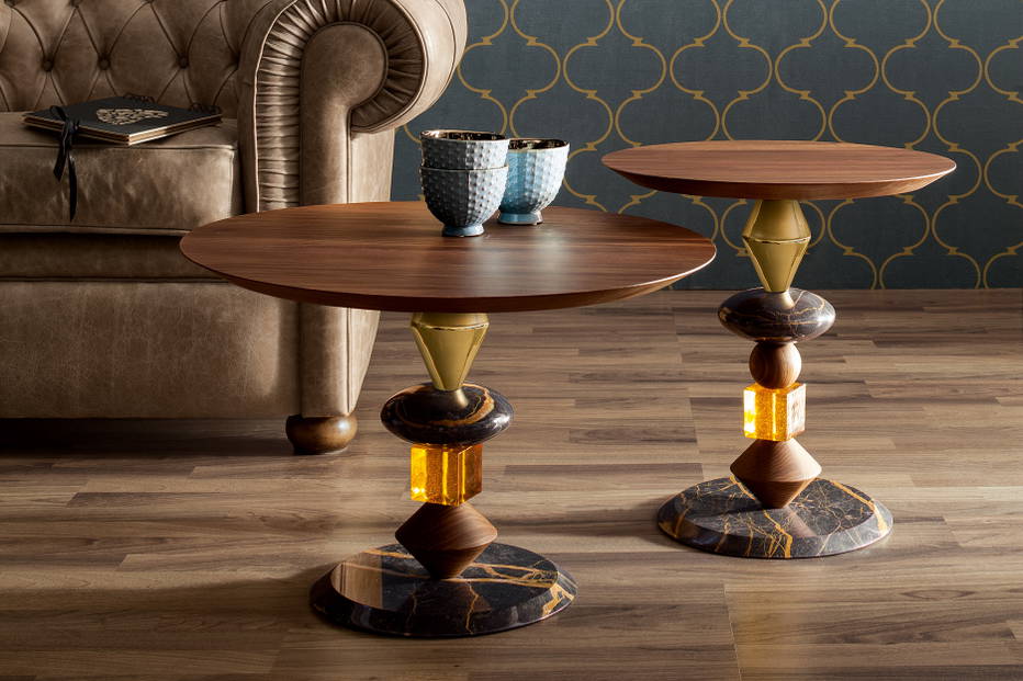 Pandora end tables in living room 