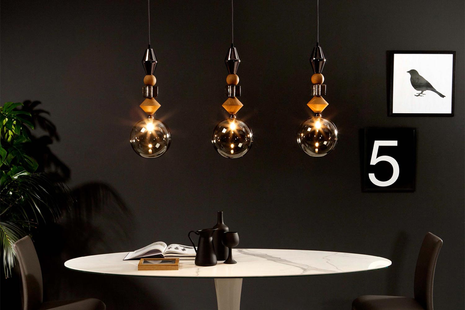 Pandora pendant lights by Tonin Casa