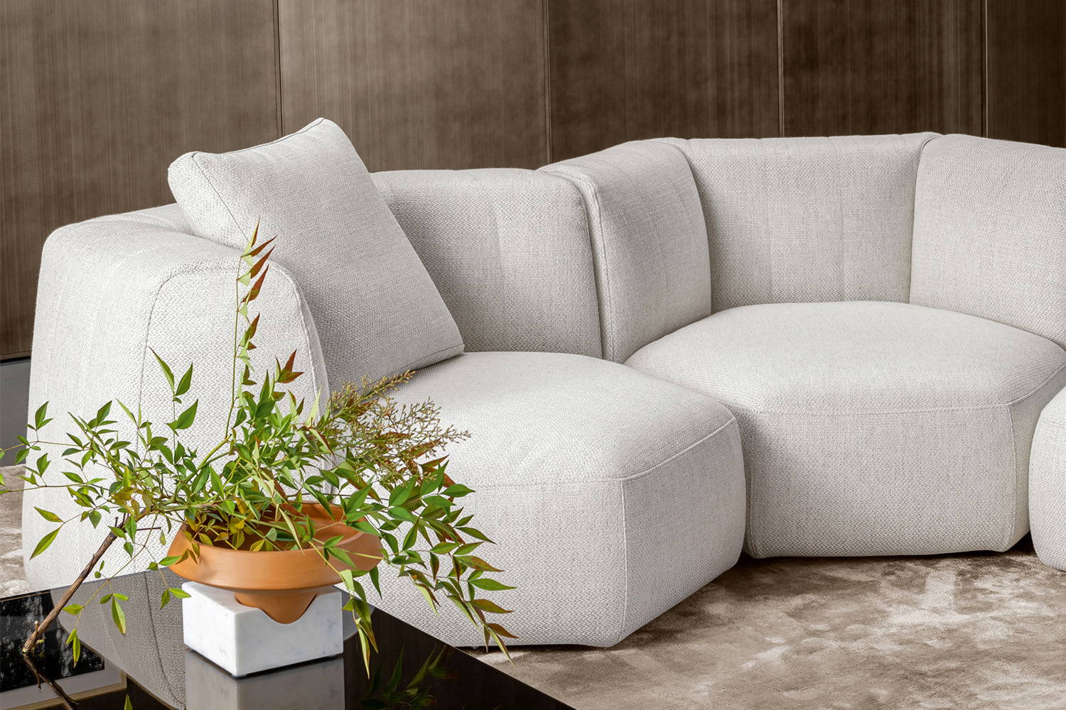 Panorama Composition 05 Sectional Sofa by Bonaldo | room service 360°