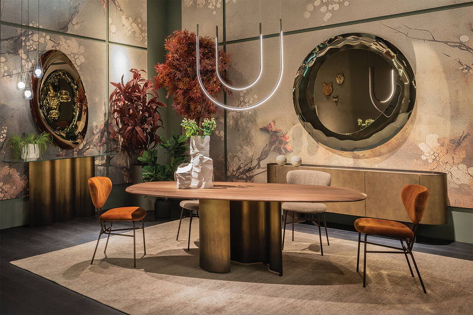 Papelito Wood Dining Table from Cattelan Italia