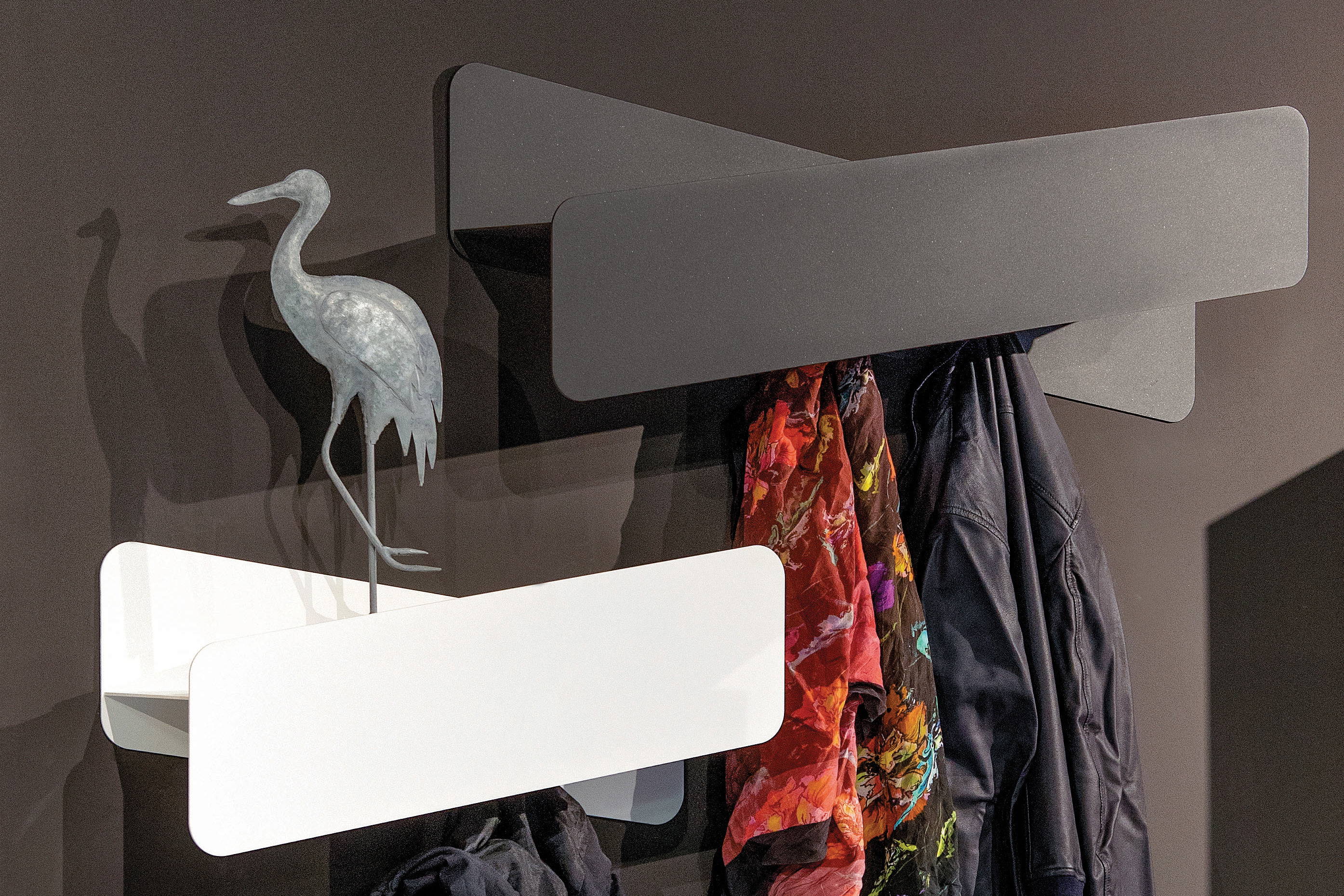 Papillon Coat Hangers, closer view