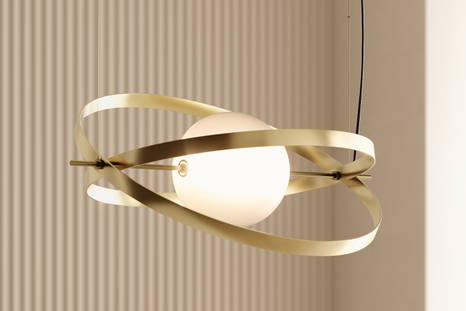 Papillon suspension light designed by Studio F+B for Bontempi Casa