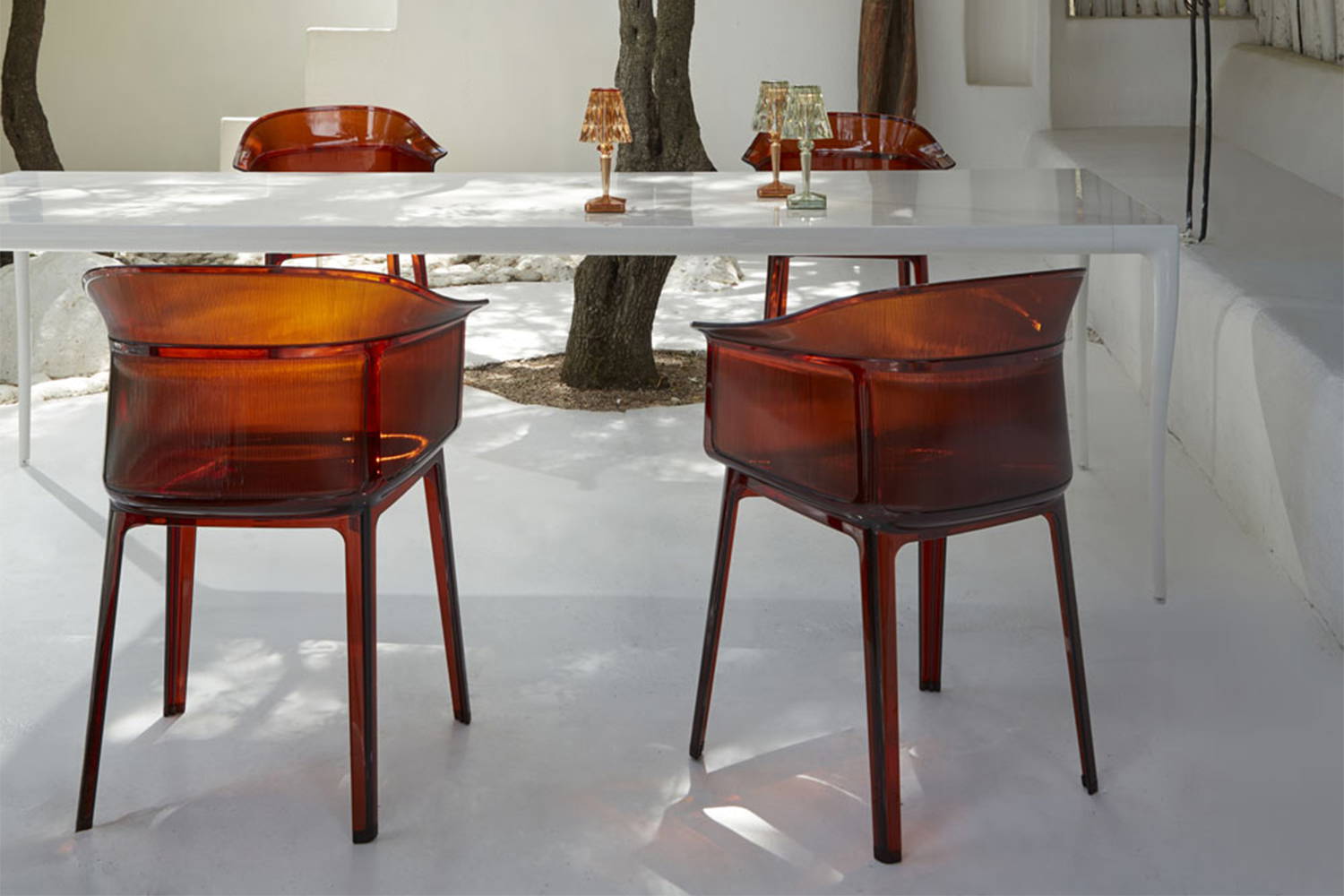 Papyrus Dining Chair (Set of 2) by Kartell | room service 360°
