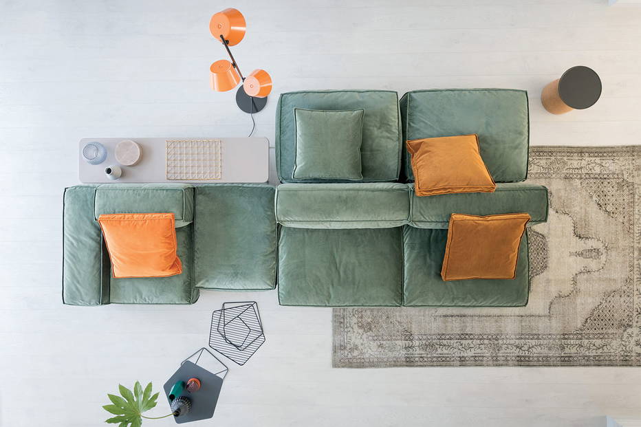 Peanut B Combination 1 Sectional Sofa