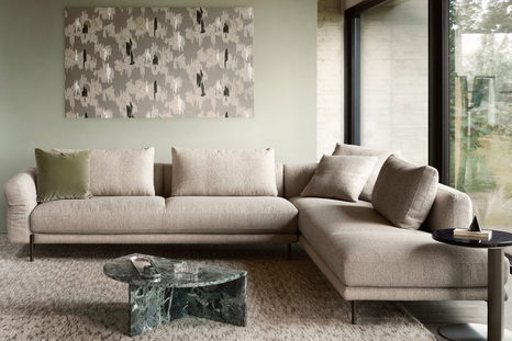 Penta Corner Sectional Sofa With Peninsula