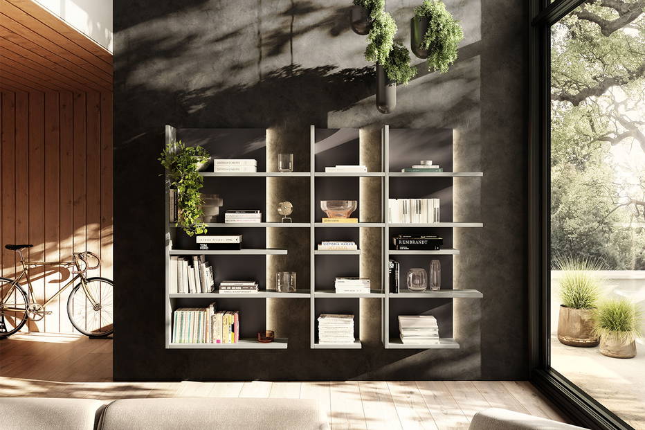 Pentagram 1455 Bookshelf Composition