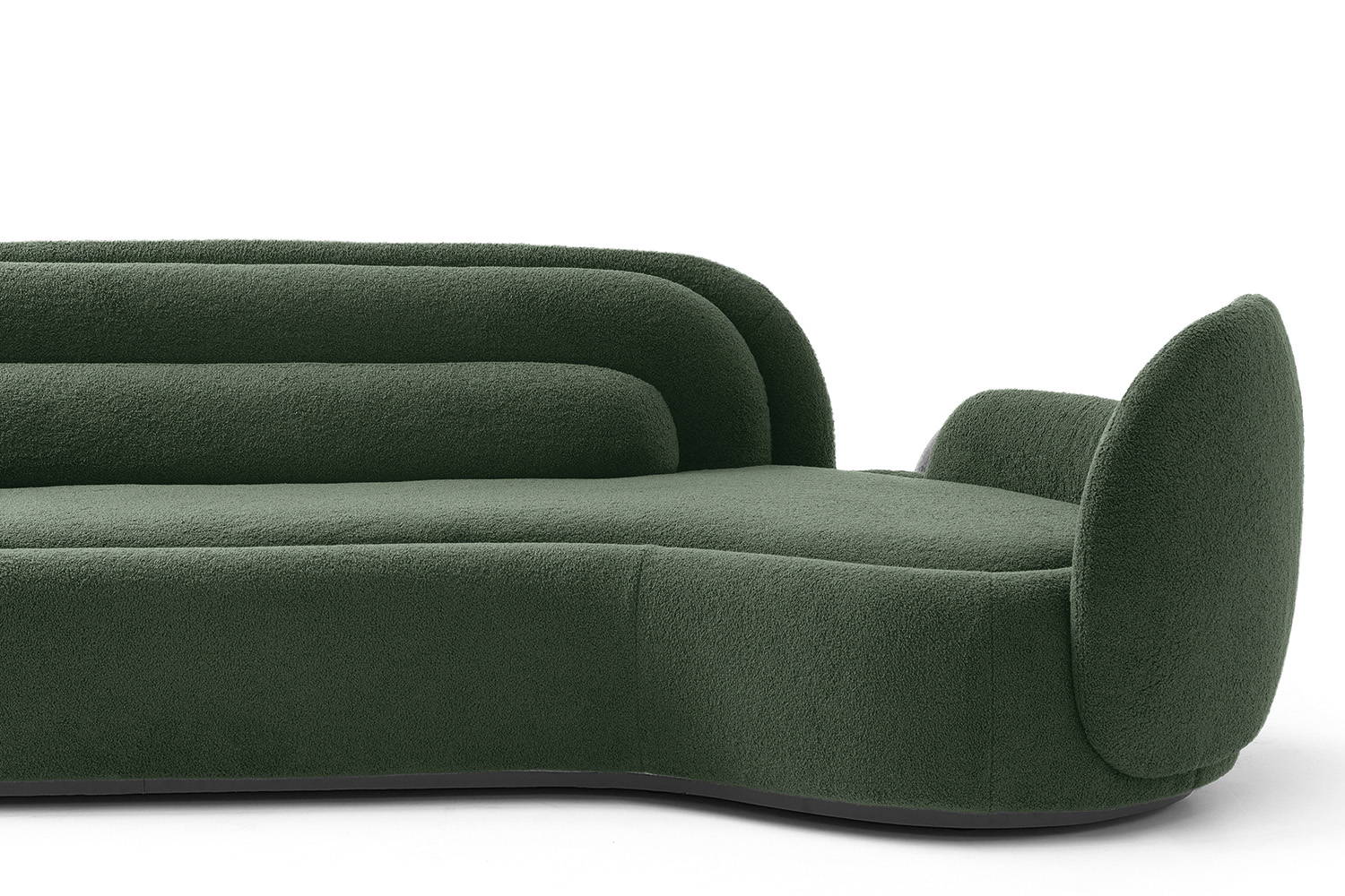Peonia Angled Sectional Sofa Quickship by Pianca | room service 360°