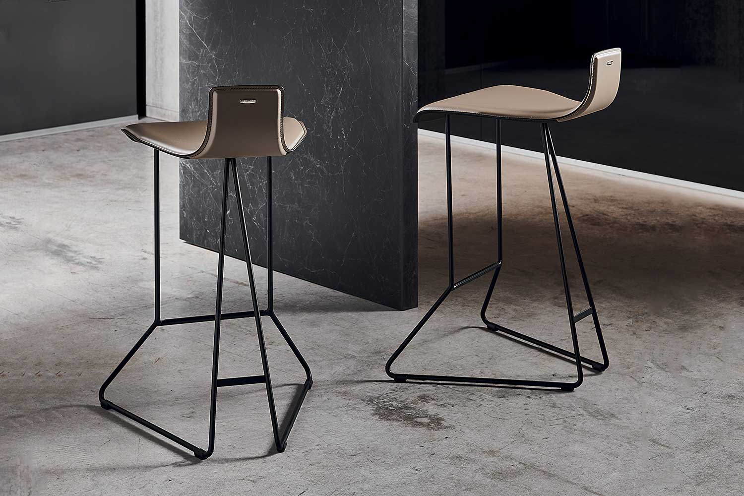 Pepe bar stools by Cattelan Italia