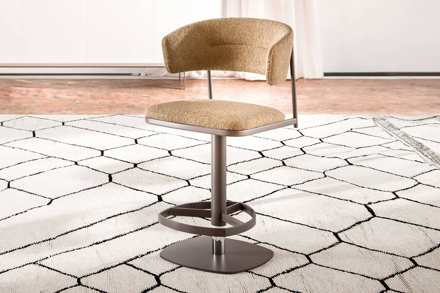 Petra Bar Stool by Ozzio Italia