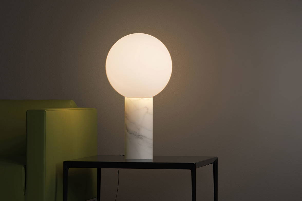 Pilar table lamp by Pablo Designs. Pilar table lamp by Pablo Designs.