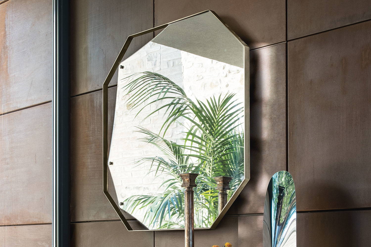 Pinch mirror by Fiam Italia