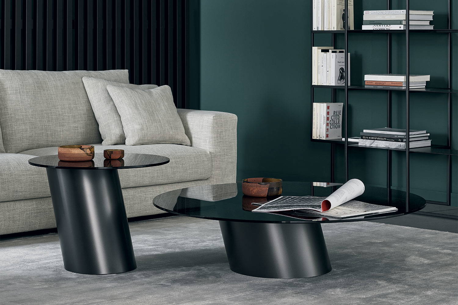 The Pisa end table with the Pisa coffee table.