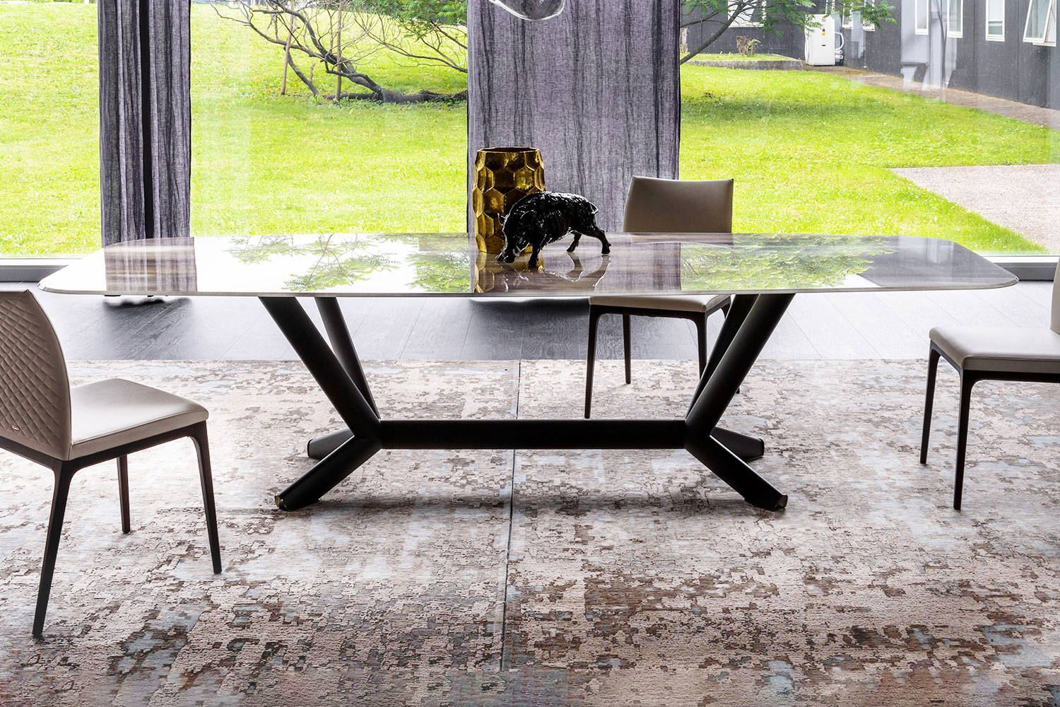 Planer CrystalArt Dining Table