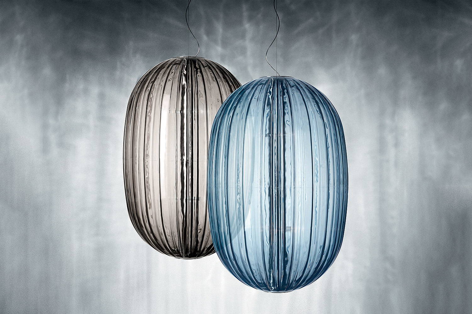Plass suspension lights by Foscarini