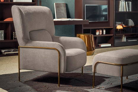Platea armchair by Pianca