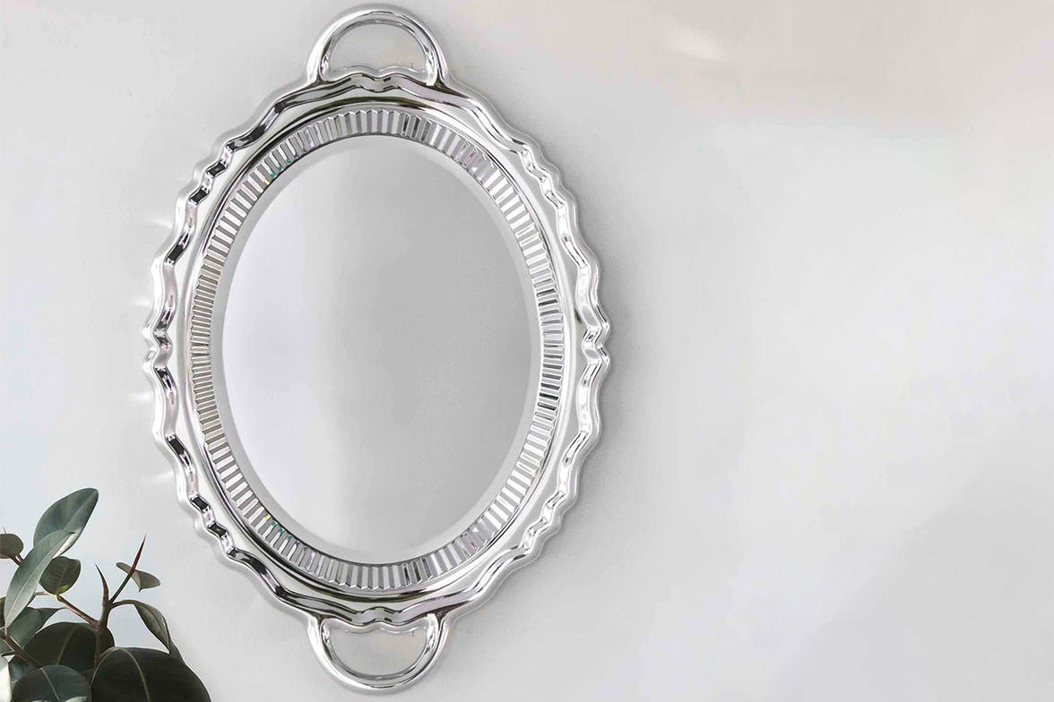 Plateau Miroir Wall Mirror from Qeeboo Plateau Miroir Wall Mirror from Qeeboo