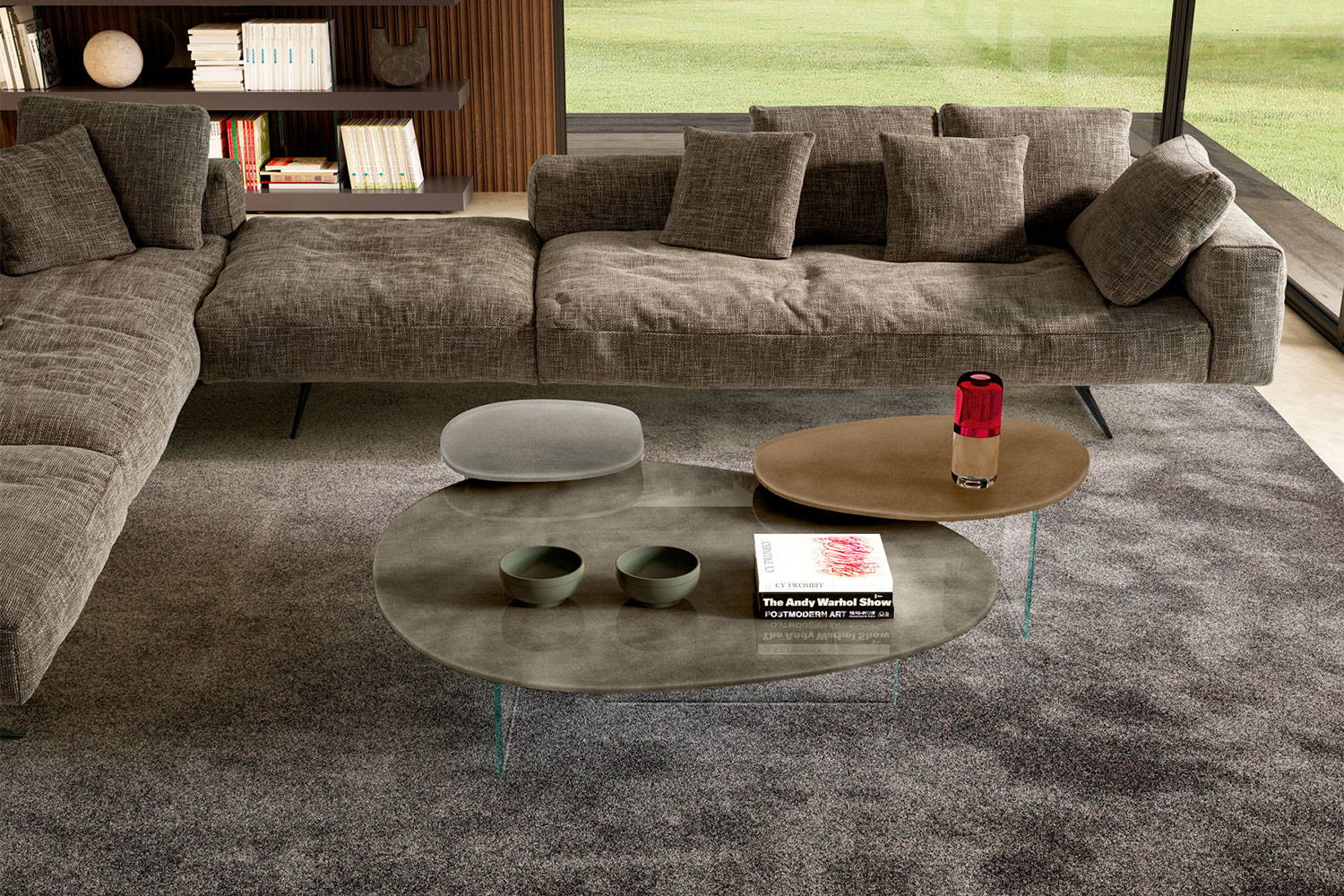 Pleasure coffee table by Daniele Lago for Lago