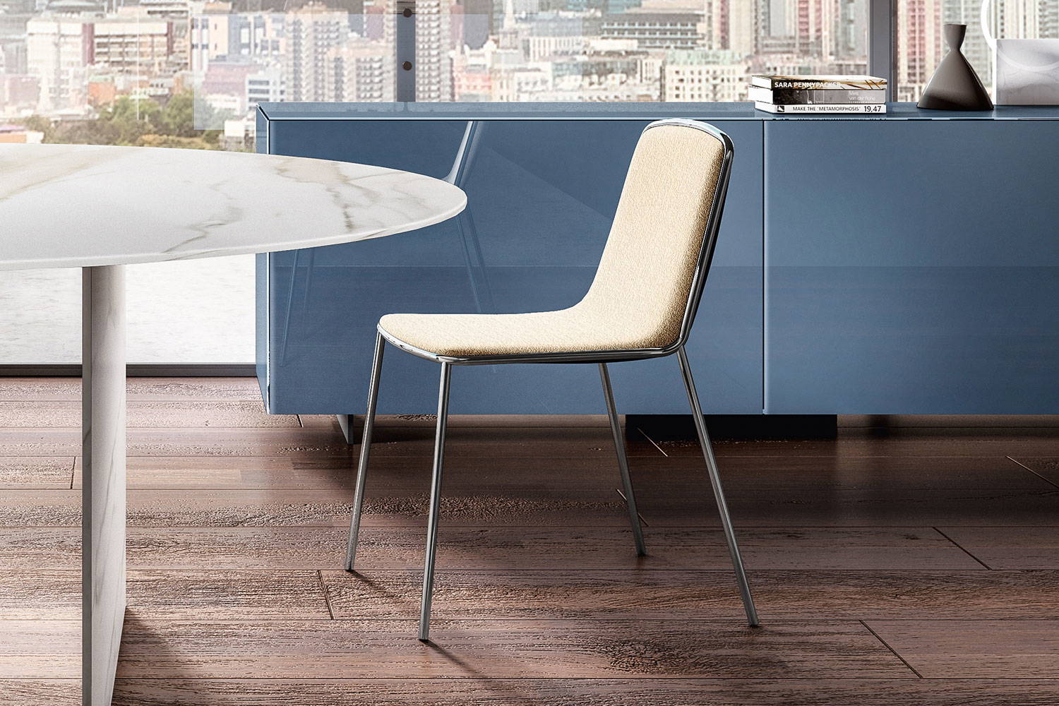 Pletra dining chair by Lago