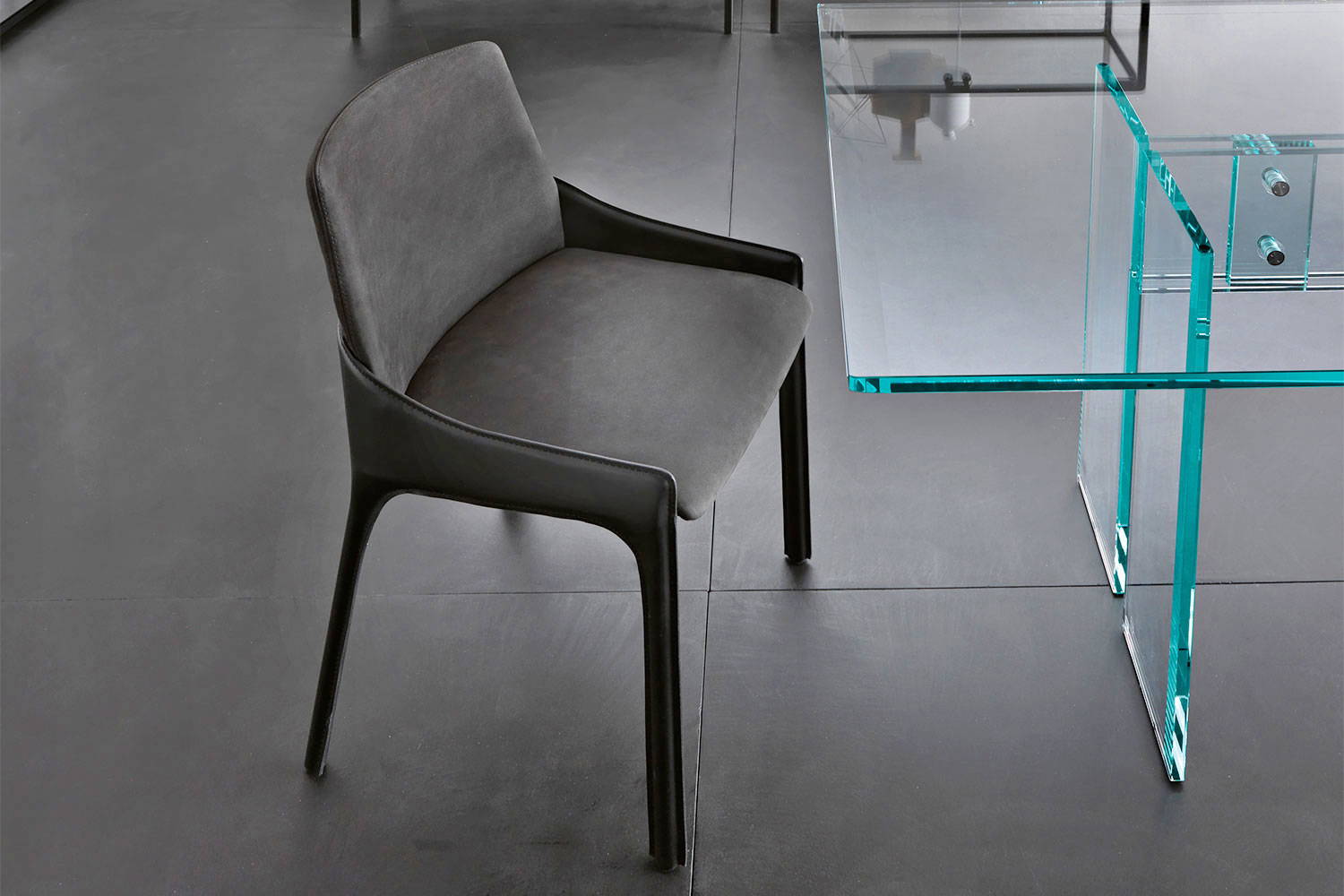 Plie dining chair by Fiam Italia