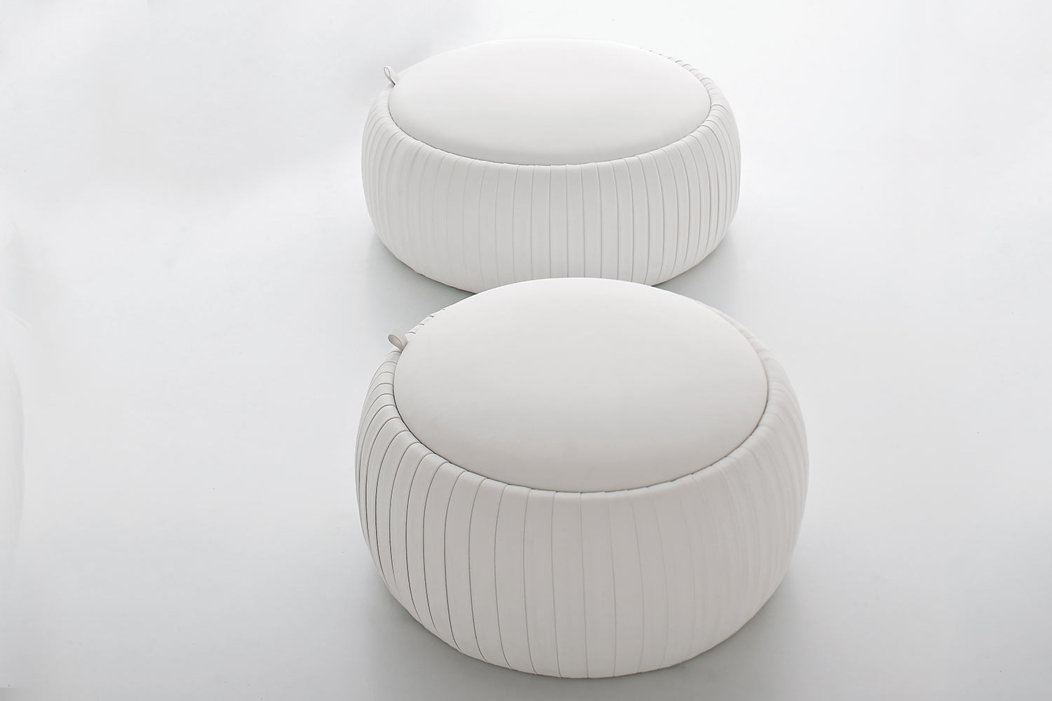 Plisse Pouf With Storage by Tonin Casa | room service 360°