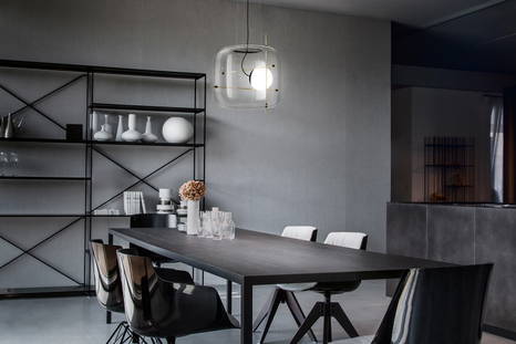 Plot Suspension Light over dining table