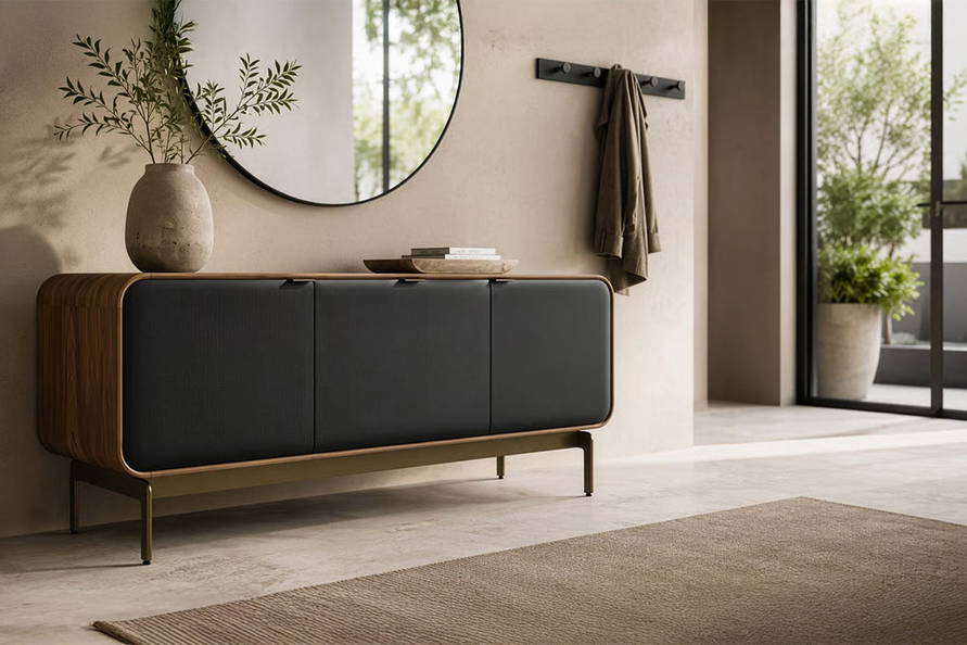 Plume 8077 Media Cabinet