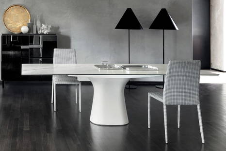 Podium dining table by Shannon Sadler for Bontempi Casa