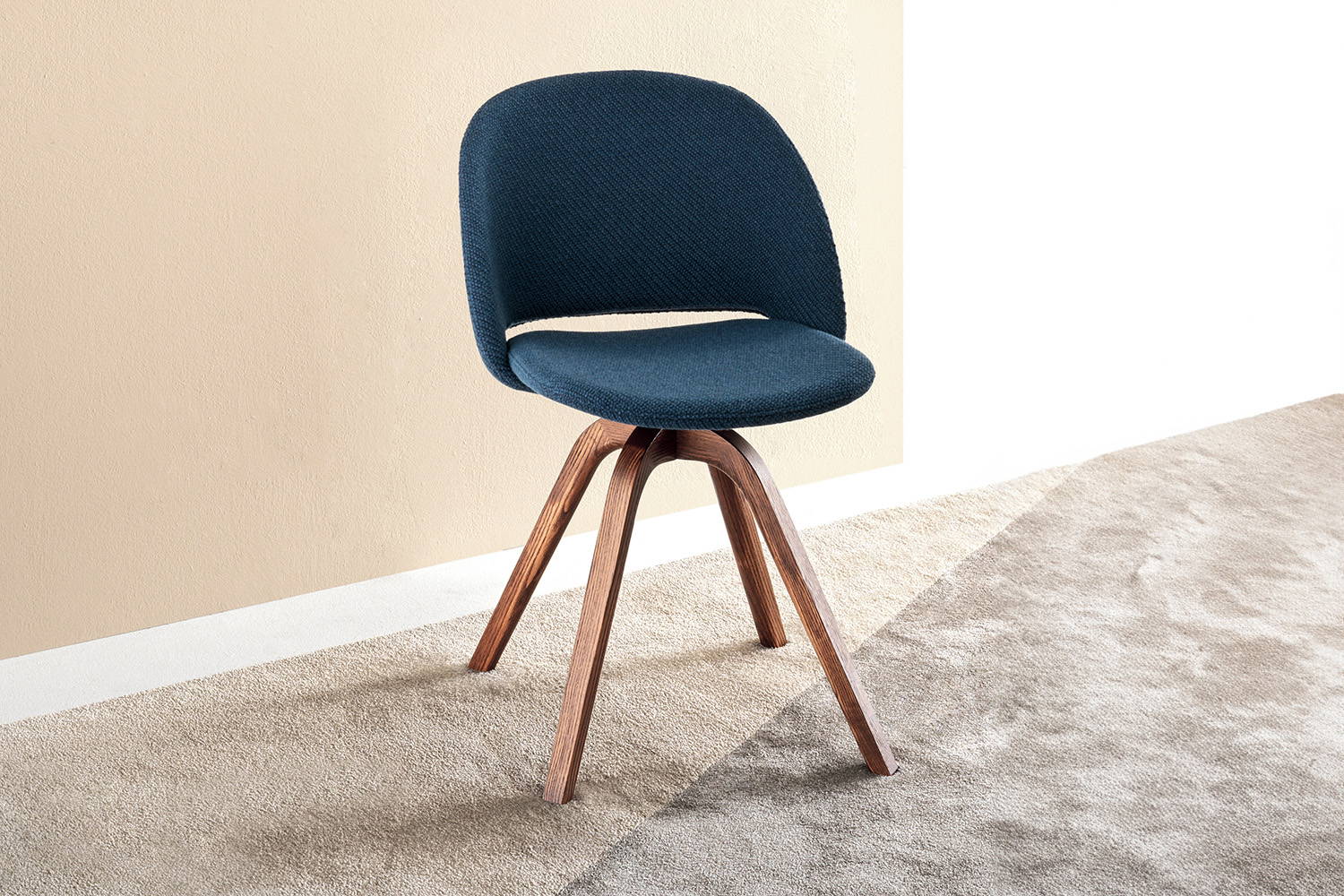 Polo Upholstered Wood Dining Chair