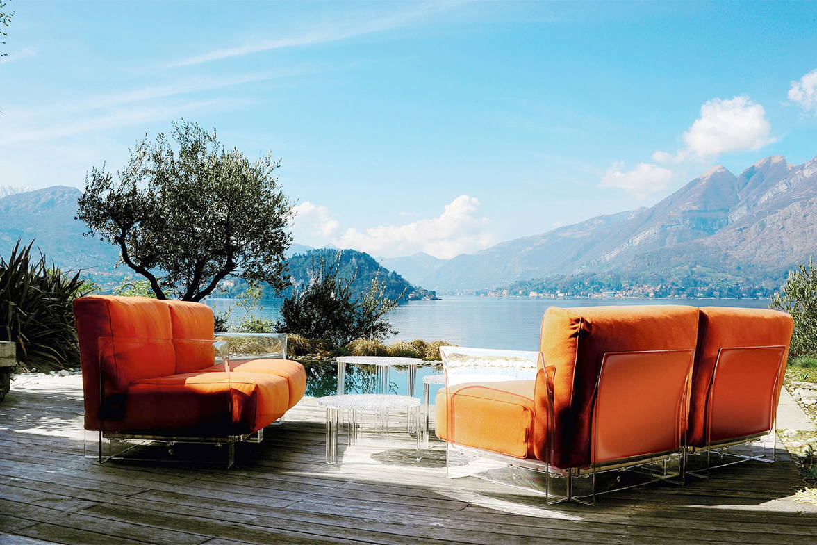 Pop outdoor sofa with Pop outdoor chairs Pop outdoor sofa with Pop outdoor chairs