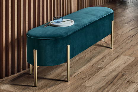 Puffoso bench designed by Bernhardt & Vella for Bontempi Casa