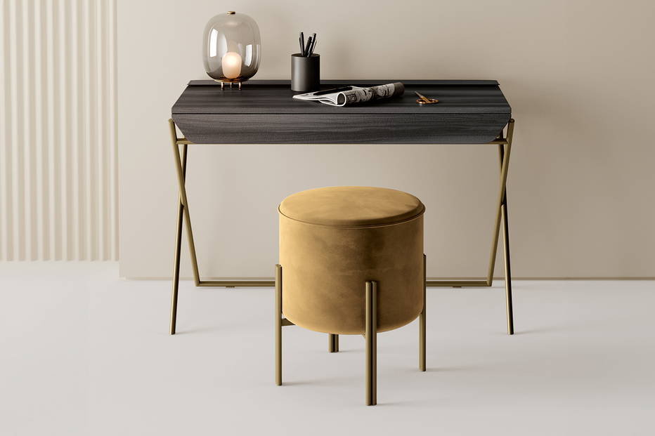 Puffoso ottoman designed by Bernhardt & Vella for Bontempi Casa