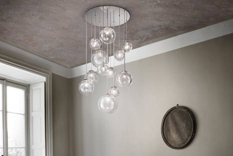 Puppet SP R12 Suspension Light in living room